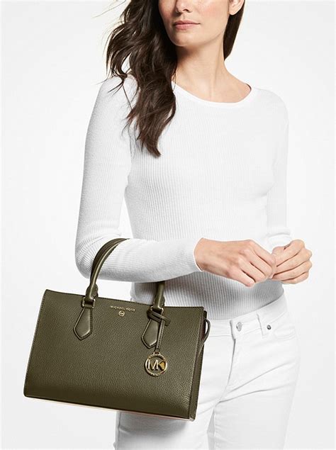 sac a dos valerie michael kors|Valerie Medium Pebbled Leather Satchel .